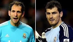 Diego Lopez e Iker Casillas