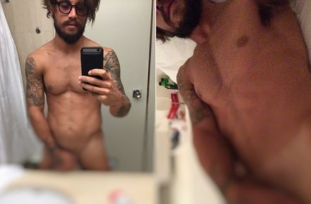 Gli scatti proibiti di Daniel Osvaldo pubblicati su Twitter